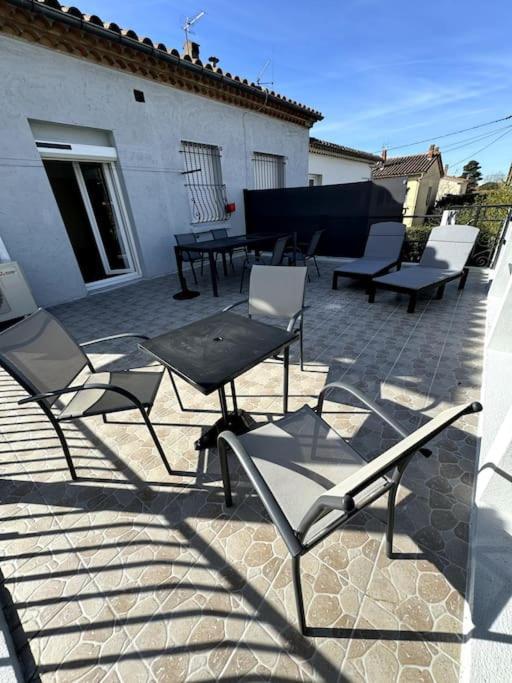 Appartement Sabatier T4 Avec Terrasse Et Jardin Carcassonne Exteriér fotografie